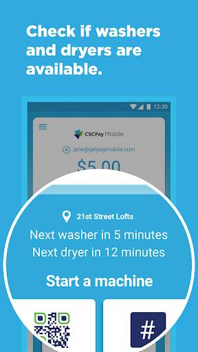 CSCPay Mobile - Coinless Laundry System screenshot 4