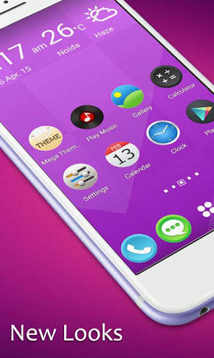 Button Mega Launcher Theme screenshot 2