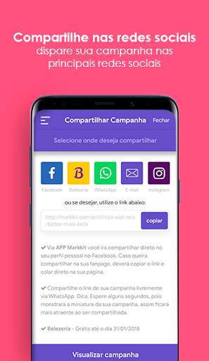 Markkit - Mini Site para sua estética e beleza. स्क्रीनशॉट 6