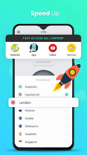 King VPN - Free, Unlimited Safe surf Speed up apps screenshot 3