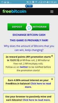 Earn Free Bitcoin स्क्रीनशॉट 4