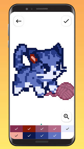 Color By Number - Unicorns Pixel Art screenshot 7
