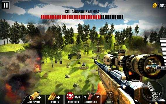 Jungle 3D Book : Sniper War screenshot 2