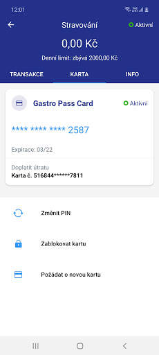 Sodexo Personal Account screenshot 2