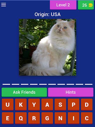 Cat Breed Quiz Game (Cat Game) screenshot 7