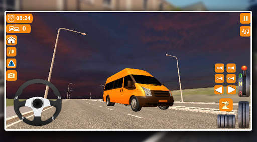 Mini Bus City Game Simulator 2021 स्क्रीनशॉट 4