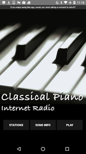 Classical Piano Internet Radio screenshot 1