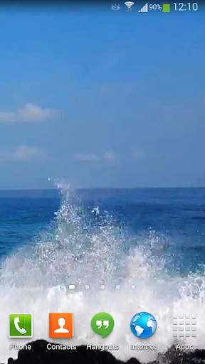Ocean Waves Live Wallpaper 13 screenshot 4