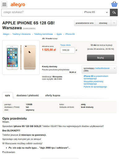 PerfectSniper - auction sniper for Ebay screenshot 9