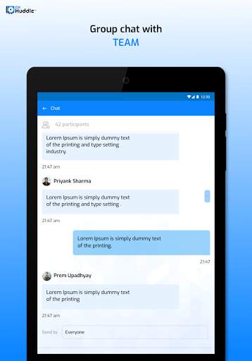 DxHuddle - Online Video Conferencing & Meeting App скриншот 10