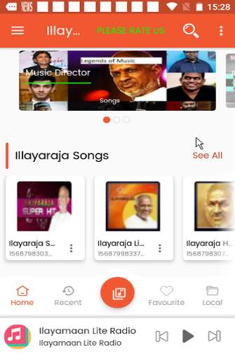 Ilayaraja Songs - FM Radio Tamil screenshot 7