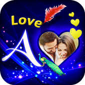 Lighting Text Photo Editor أيقونة