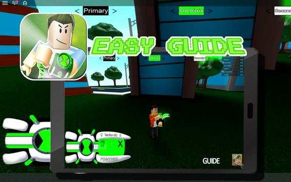 Guide for Roblox BEN 10 & EVIL BEN 10 screenshot 2