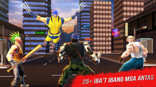 Superhero Labanan - Kalye Aksyon Lumalaban screenshot 3