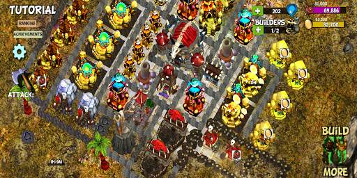 ☣️ Clash Of Orcs ⛺️ City Building Defense War TD screenshot 18