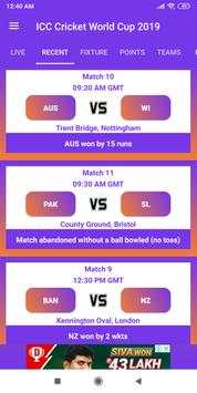 ICC Cricket World Cup 2019 screenshot 2