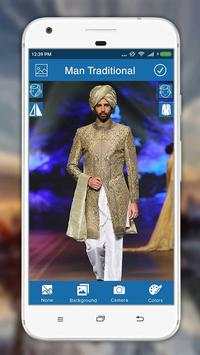 Man Traditional Photo Suit screenshot 4