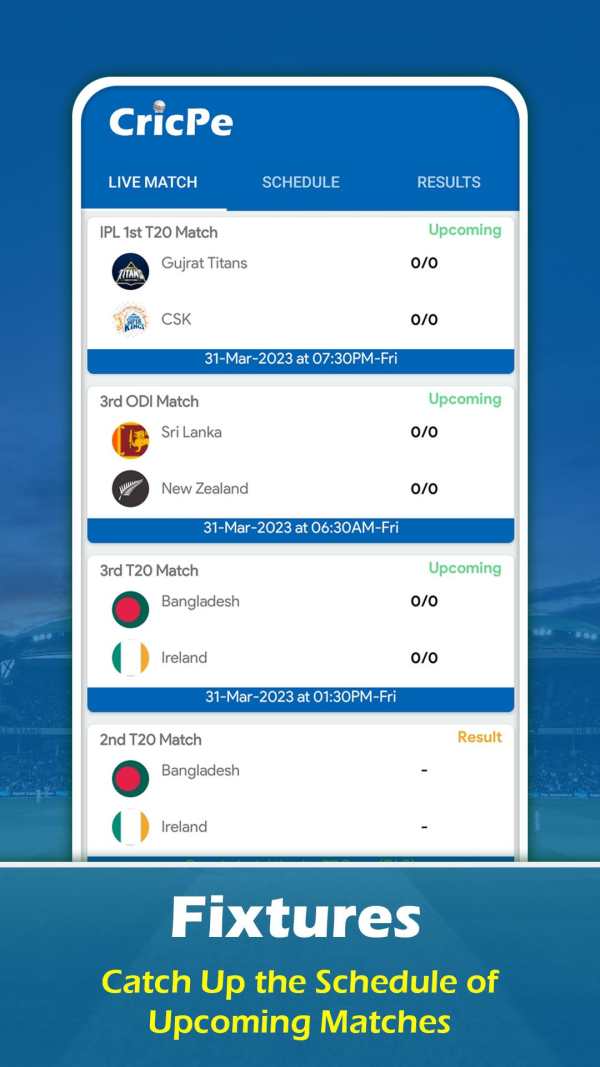 Cricpe Live cricket score screenshot 5