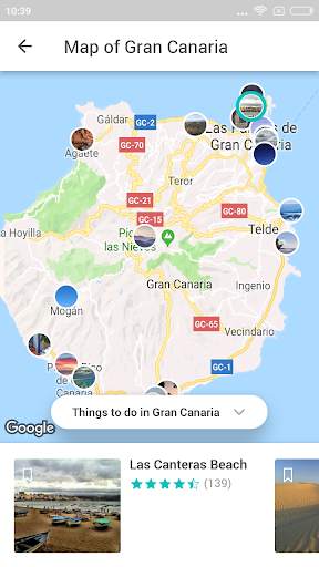 Gran Canaria Travel Guide in English with map screenshot 5