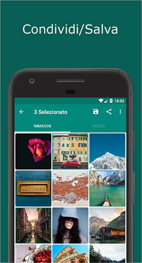 ReShare: Condividi o salva stato per WhatsApp screenshot 3