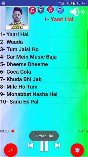 Tony Kakkar High Quality Songs = Listen Offline screenshot 2