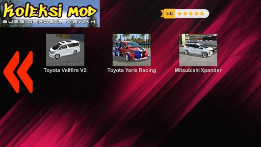 Koleksi Mod Bussid Mobil Mewah screenshot 6
