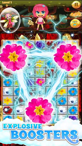 Flowers Blast - flower games screenshot 3