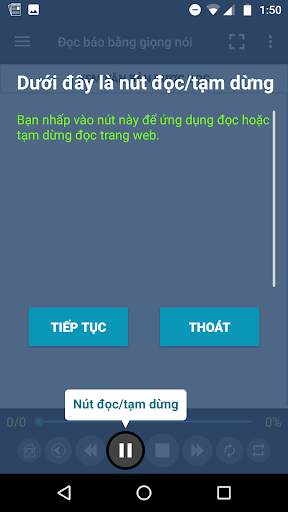 Đọc báo bằng giọng nói screenshot 2