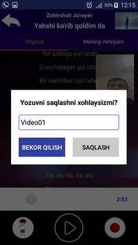 Karaoke - Zohirshoh Jo'rayev screenshot 5