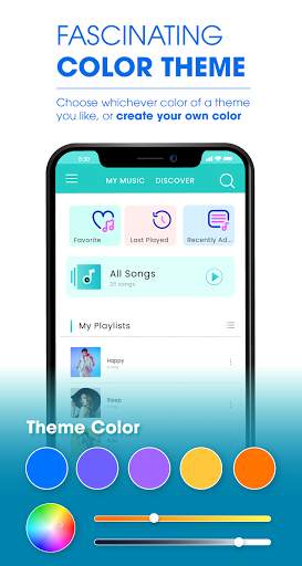 Music Player - MP3 Player With Lyrics Display screenshot 3