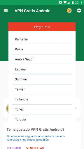 VPN Gratis Android screenshot 2