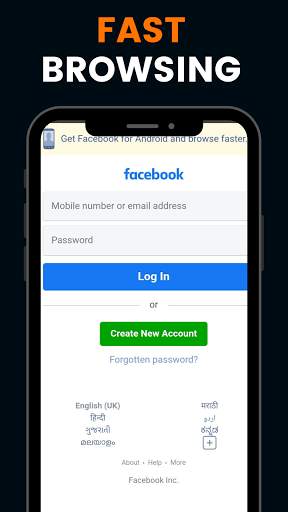 Redeye Browser - Fast and secure 3 تصوير الشاشة