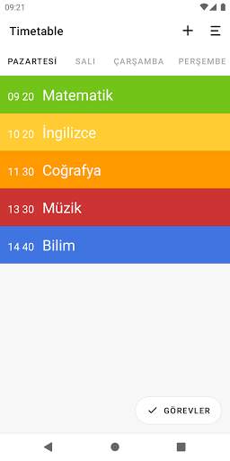 Class Timetable screenshot 1