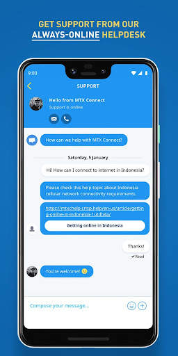 MTX Connect mobile internet screenshot 8