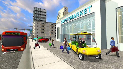 Shopping Mall Smart Taxi Drive screenshot 4