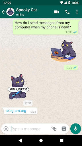 Unofficial telegram stickers f screenshot 2