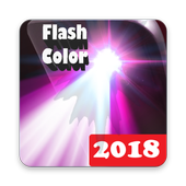 Color Flashlight alerts call icon