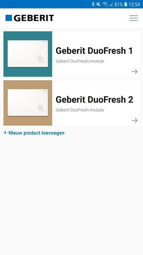 Geberit Home screenshot 3