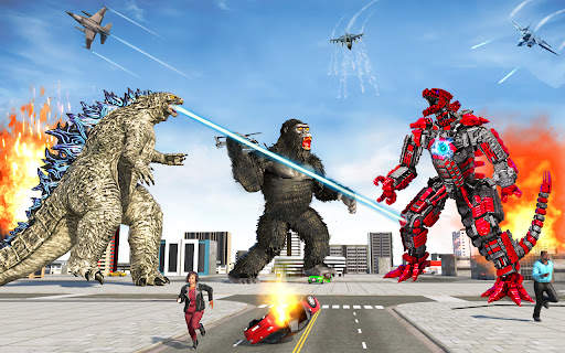 King Kong Attack Godzilla Game screenshot 3