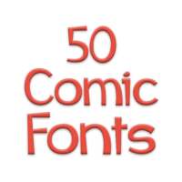 Fonts for FlipFont 50 Comic on 9Apps