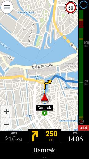 CoPilot GPS-navigatie en verkeersinformatie screenshot 3