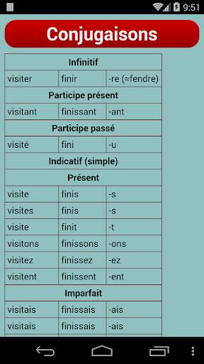 French Verb Trainer screenshot 4
