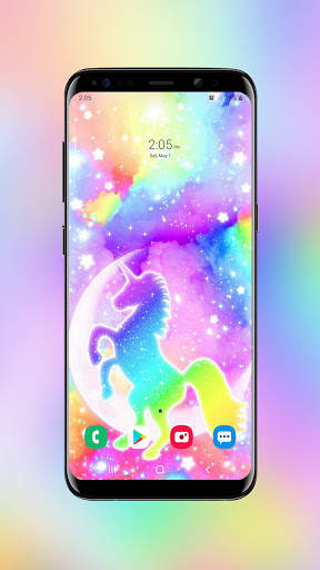 Rainbow Wallpaper Unicorn screenshot 2