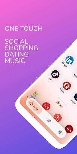 All apps, All in one Social media app, Games screenshot 1