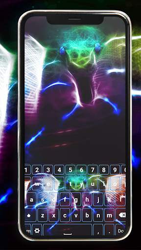 Flash Keyboard - Neon Animals Keyboard Themes screenshot 5