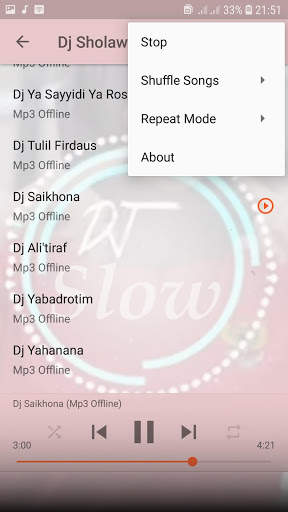 Dj Religi Aisyah Istri Rosulallah Offline screenshot 6