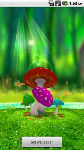 3D Mushroom Garden screenshot 1