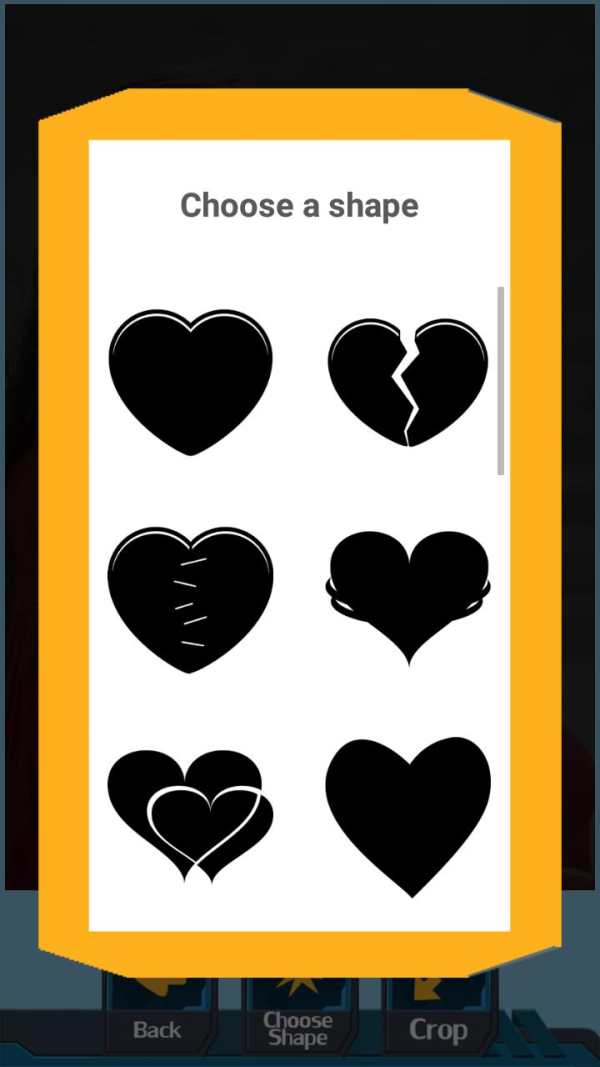 Hearts Crop Photo 5 تصوير الشاشة