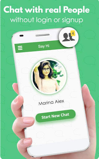 Say Hi - Meet People Online скриншот 1