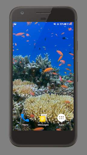 Sea Life Theme Video Wallpaper screenshot 2